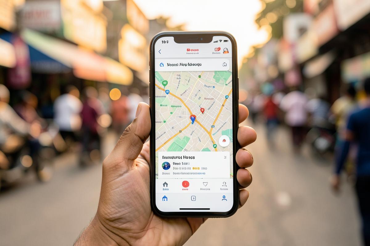 How patients actually find a nearby chamber